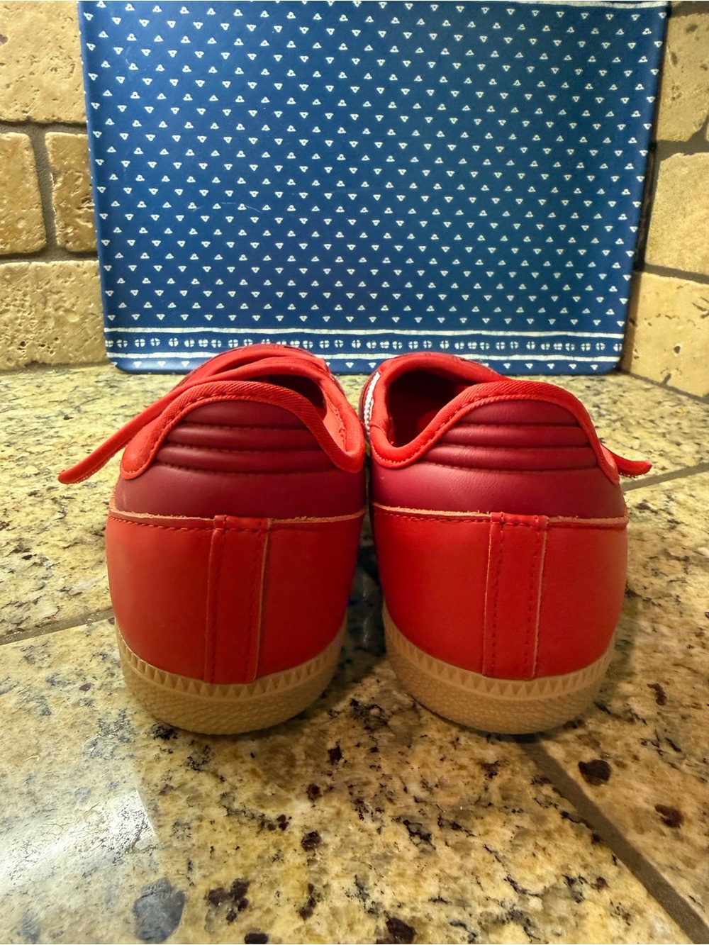 Red Classic Women’s Mary Jane Sambas Adidas’s - Picture 6 of 9